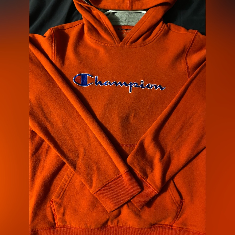 Red boys XL hoodie lightly worn